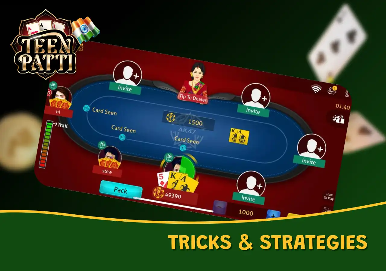 Teen Patti tips, tricks, and strategies to boost your winnings