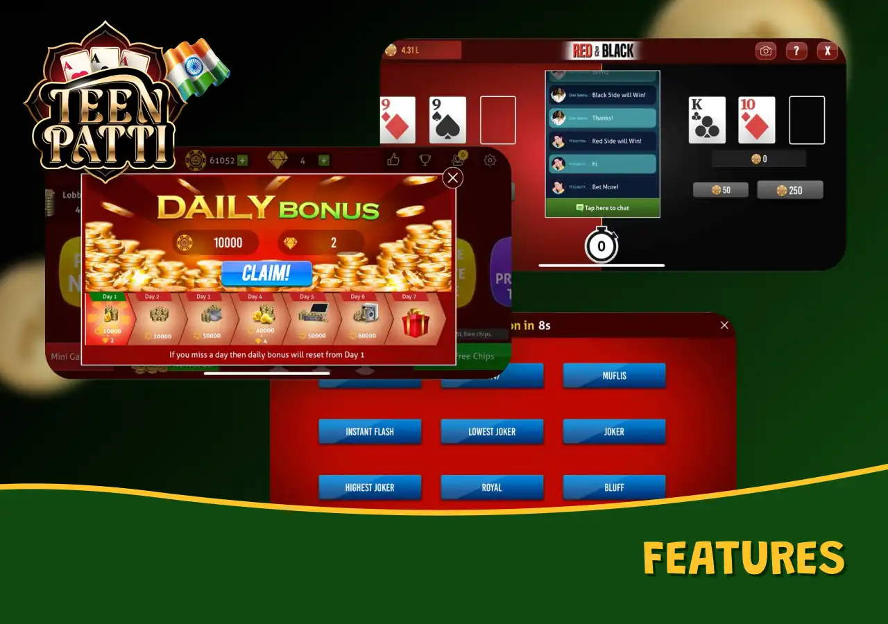 Features of the card game app for online casino players